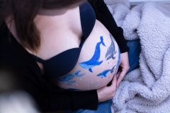 6 belly painting