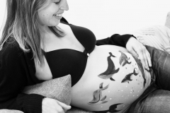 7 belly painting